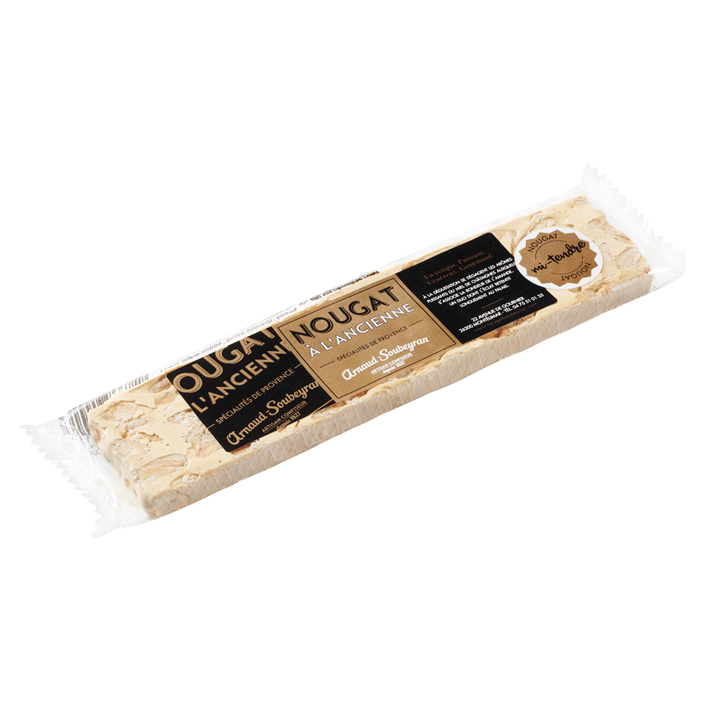 Nougat à l'ancienne — barre